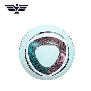 Ballon de football professionnel personnalisable en gros, en PU, durable, cousu à la machine, pliable, écologique, en latex - Product Image 1