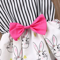 Combinaison sans manches à imprimé lapin pour bébé, printemps et été