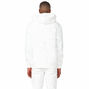 Nueva calidad superior logotipo personalizado en blanco Jogger Flare pantalones de chándal recortado pulóver liso piezas conjuntos chándales Acampanados para hombres - Product Image 6