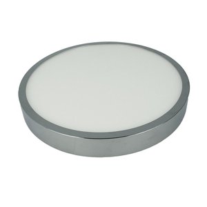 Luce da soffitto con pannello a LED sottile con montaggio a soffitto 18W 3000K SKU-6370 cromato-illuminazione/plafoniera - Product Image 3