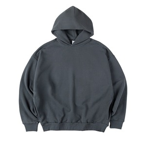 Custom <b>Men's</b> Winter <b>Hoodies</b> Drop Shoulder <b>Oversized</b> Cropped Functional Pullover Heavyweight <b>Fleece</b> Breathable Quick Dry - Product Image 3