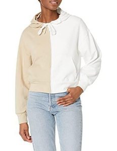Sudadera con capucha de algodón extragrande de peso pesado con gráfico para mujer, sudadera suave con capucha larga para entrenamientos de invierno - Product Image 4