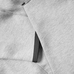 เสื้อฮู้ดซักกรดของผู้ชายผ้าปักลายวินเทจผ้าเย็บและตัดเย็บ400Gsm รุ่นที่มีปัญหา - Product Image 4