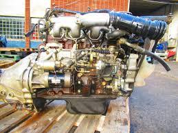 Ensemble de moteur turbo TD27 d'occasion d'origine japonaise avec boîte de vitesses Moteur diesel TD27T avec transmission - Product Image 5