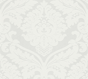 Hecho en Alemania-Rollos de papel tapiz Blanco Metálico-Vinilo no tejido-Papel tapiz Decoración del hogar-10,05X0,53 M - Product Image 6