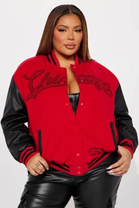 Buy High Quality Customizable Varsity <b>Jacket</b> women Chenille Embroidery Sleeves Baseball Letterman Varsity <b>Jacket</b> for women - Product Image 3