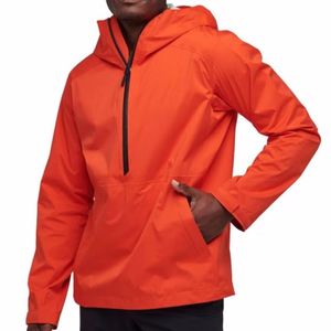 Último diseño elegante chaqueta impermeable hombres secado rápido Softshell moda con capucha senderismo chaqueta al aire libre - Product Image 5