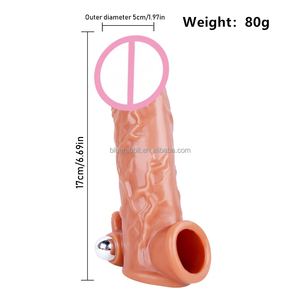 Wholesale <strong>Penis</strong> Sleeve Reusable Realistic Textured | Direct <strong>Factory</strong> - Product Image 5