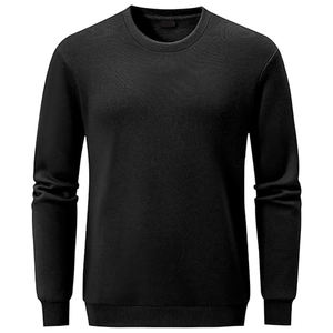 Sweat-shirt à col rond en gros, lourd, à manches longues, surdimensionné, ample, en coton de haute qualité - Product Image 3