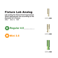 Analoge en gypse OSSTEM TS compatible Hiossen pour mini-laboratoire, fixation d'implant dentaire analogique standard pour métaux et produits métalliques