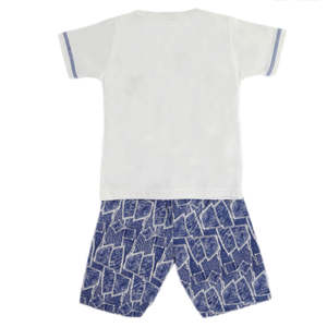 Traje de Manga Corta para Niño 1187 - Blanco - Product Image 4