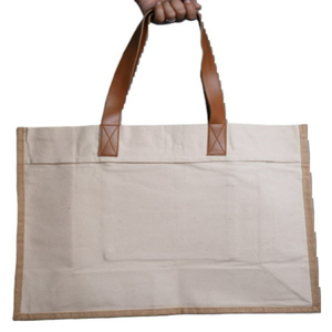 Bajo MOQ Reciclado Logotipo personalizado Tamaño Impreso Ecológico Reutilizable Orgánico Calico Bolsa de lona Bolsa de compras de algodón - Product Image 5