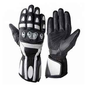 Nuevo 2023, venta al por mayor, los mejores guantes OEM con servicios de moto, guantes de carreras de cuero de alta calidad con diseño totalmente personalizado y transpirable - Product Image 5