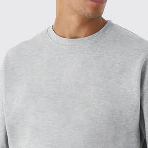 Vente directe en usine sweat-shirt à capuche avec logo brodé sur mesure pour hommes sweat-shirt à col rond taille personnalisée pour hommes sublimation - Product Image 3
