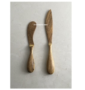 Cuchara de mano de madera de alta calidad, el mejor estilo, los más vendidos, artículos para el hogar y la cocina, juego de servidor de madera para mezclar ensaladas, el más vendido - Product Image 6