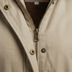 Veste parka d'hiver à manches longues pour homme, capuche standard, polaire en coton rembourré, vêtement formel surdimensionné, manteau chaud de haute qualité - Product Image 4