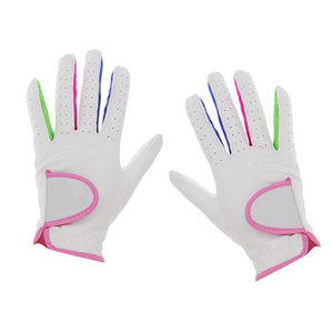 Guantes deportivos de golf personalizables de cuero genuino Cabretta para hombres y mujeres, mano izquierda, uso diario/informal, logotipo de marca personalizado, servicio OEM - Product Image 2