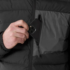 Nouvelle arrivée 2025, veste matelassée réversible imperméable à capuche et col montant pour hommes et femmes, saison hivernale, à prix réduit - Product Image 4