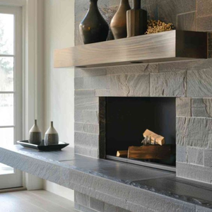 Chimenea de Leña Prefabricada de Hierro Fundido Open Hearth QR100TGH para Calefacción y Confort del Hogar - Product Image 2