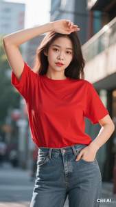 Regular Short Sleeve 95% Cotton +5% Spandex Printed (Graphic Print) Casual Streetwear Beachwear Red FMF Men's <b>T</b>-<b>Shirt</b> - Product Image 2