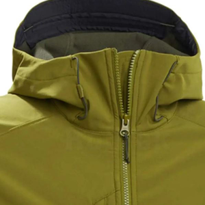 Chaqueta de poliéster Softshell para hombre de estilo informal de alta calidad nueva llegada delgada a prueba de viento con cremallera personalizada al por mayor - Product Image 5