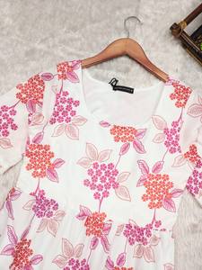 Robe longue d'été en coton à imprimé floral - Product Image 3