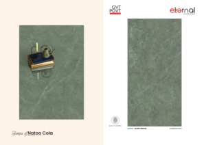 Carreaux de sol en porcelaine Glossy Endless 600x1200, grand format, effet marbre, design mural haut de gamme - Product Image 5