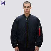 Blousons Bomber Unisexe Coupe Slim Décontractés Personnalisables Col Montant Écologiques Imperméables Légers Vêtements d'extérieur Promotion