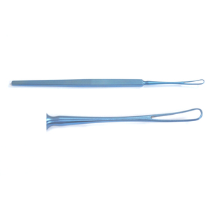 Ganchos para lente oftalmológica, punta de acero inoxidable, instrumento quirúrgico, Snellen Vecits Tens, BERZAN quirúrgico - Product Image 1