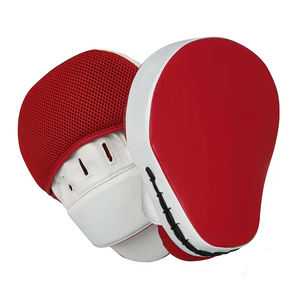 Nouveauté : Pad de frappe incurvé pour l'entraînement de boxe, vente chaude, pads de frappe personnalisés avec logo, en cuir PU - Product Image 4