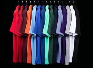 Servicio OEM, Camisetas de Golf Tejidas con Logotipo Personalizado de Alta Calidad, 220 Gramos, Estampado Vintage, Sólidas, Transpirables, Formales, al por Mayor - Product Image 5