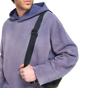 เสื้อฮู้ด500gms Boxy สำหรับผู้ชายผ้าคอตตอนผ้าเฟรนช์เทอร์รี่ - Product Image 4