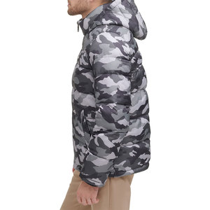 Chaqueta acolchada de alta calidad para hombre, transpirable con Logo Material personalizado, talla XL, cuello con capucha, función ligera para invierno - Product Image 2