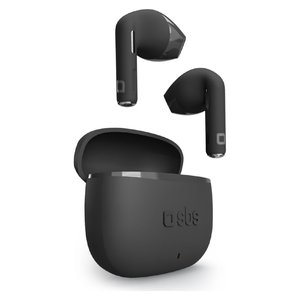 Audífonos Bluetooth Sbs GO TWS con Micrófono, Negros, TEEARTWSGOPODSK 0956061, Sin Cancelación de Ruido - Product Image 1