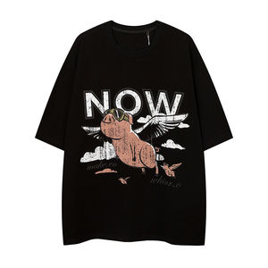 T-shirt à manches courtes pour hommes, avec logo imprimé, tendance, été - Product Image 5