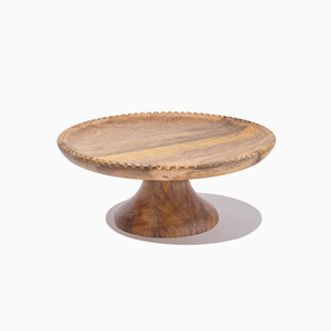 Soporte de pastel de madera con estilo clásico Diseño único Hecho a mano Venta al por mayor Soporte de pastel Última llegada Soporte de pastel de madera decorativo hecho a mano - Product Image 3