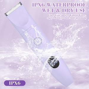 Nueva Depiladora Eléctrica para Mujer, Depiladora Húmeda y Seca de Doble Cuchilla, Resistente al Agua IPX7, Recortadora Corporal para Bikini, Rostro, Axilas, Piernas y Brazos - Product Image 4