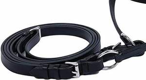 Brida de cuero negro de calidad superior al por mayor con brida de tachuela de relleno suave para montar a caballo a precio competitivo - Product Image 3