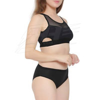 Conjunto de Lencería de Diseño para Mujer 2026, Sujetador sin Varillas con Copas 3/4 y Relleno Extraíble, Braguita Hipster, Encaje Transpirable de Alta Calidad para Adultos