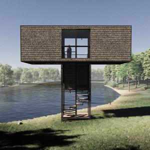 Invernaderos Prefabricados de Bambú Industriales Modernos de Alta Calidad LCB02, Ecológicos, de 28 m², Nuevos, Tipo Bungalow de 40HC, Vietnam, 5 Años de Garantía - Product Image 4