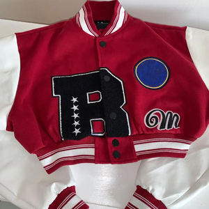Veste universitaire de style hivernal à top court vente à chaud de l'industrie vestes de baseball pour femmes à bas prix avec service OEM - Product Image 4