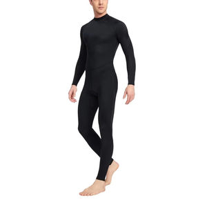 Traje de neopreno para hombre, traje de buceo completo de 3mm, traje de neopreno para jóvenes, cálido cuerpo completo, trajes de baño de manga larga, cremallera frontal, una pieza - Product Image 4