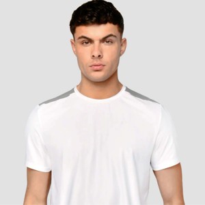 Stylish Men's Nylon Spandex T-Shirt with Slim Fit Design and Breathable Material for Everyday Wear - Product Image 2