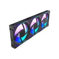 Kit de Ventiladores para PC WalkingPad K12 Building Block - Espejo Infinito ARGB Triple Set RGB Sync con Rodamientos Fluidos para Refrigeración de Caja de Ordenador
