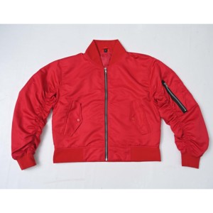 Vente en gros de vêtements d'extérieur personnalisés de haute qualité, tendances, surdimensionnés, décontractés, unis, avec fermeture éclair respirante pour l'hiver, OEM, pour femmes - Product Image 5