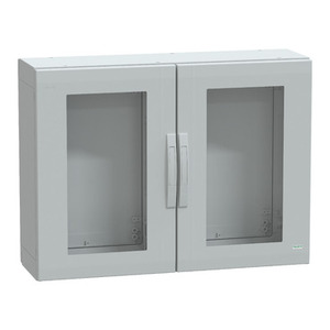 Armadio Elettronico da Pavimento SCHNEIDER ELECTRIC NSYPLA7103TG con Porta Vetrata Completamente Sigillata - Product Image 1