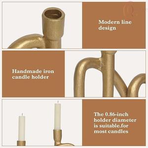 Porte-bougie en métal de qualité supérieure pour le Ramadan, pour le salon, la chambre et les salles à manger, personnalisable pour la vente en gros, décoration intérieure et cadeaux - Product Image 3