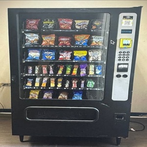 Mesin Penjual Otomatis Makanan Ringan Murah Grosir untuk Makanan dan Minuman dengan Sistem Pembayaran Kartu Kredit, Koin, dan Kode QR untuk Pusat Perbelanjaan - Product Image 4