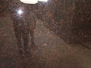 Encimeras de granito marrón tostado Diseño moderno pulido de alta calidad para sala de estar Cocina Baño Taller Villa Park Hospital - Product Image 3