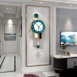 Wall <b>Clocks</b> Light Luxury <b>Clock</b> Wall <b>Clock</b> Living Room Fashion Creative Wall Watch Home Decoration Wall <b>Clock</b> Home Wall <b>Clock</b> - Product Image 1